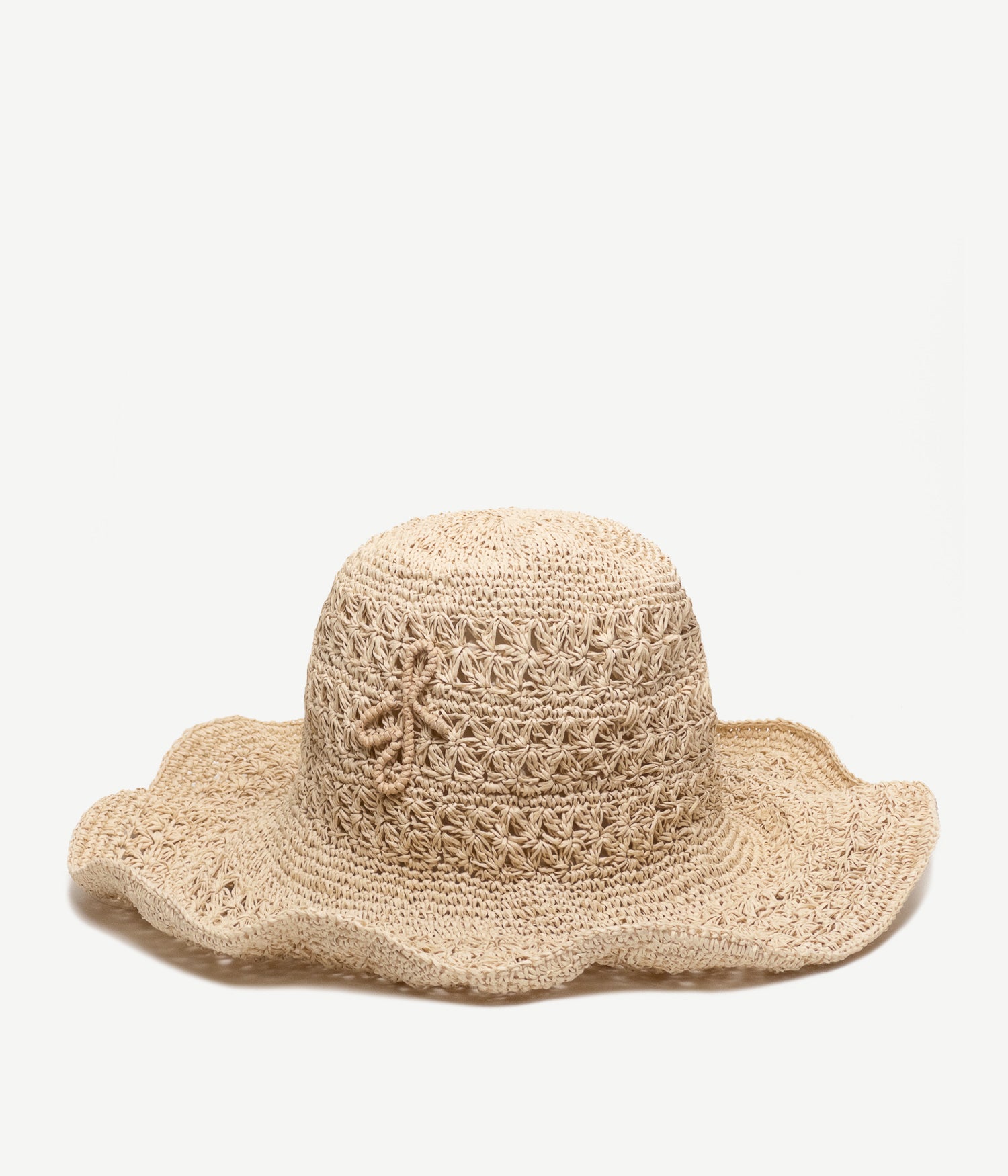 Monogram-Embellished Knitted Bucket Hat